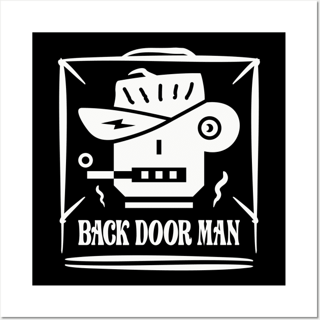 Back Door Man Wall Art by PEARSTOCK